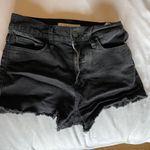 Abercrombie & Fitch Black Denim Shorts Photo 0
