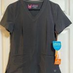 Urbane Performance Women’s Nurse Scrub Top Black NWT Size XSM Photo 0