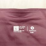 Xersion Train Purple / Orange Workout ankle leggings Photo 3