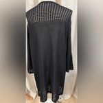 LC Lauren Conrad π€ Lauren Conrad 3X Black Crochet Cardigan Photo 4