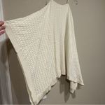 Lululemon  Womens O/S Shawl Sweater Top Cape Pullover Ivory Cashmere Viscose Photo 4