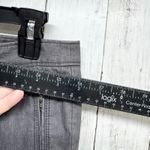 Theory Pants Women Size 6 Slim Split Straight Mid Jeans Washed Gray Zip Pockets Photo 3