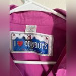 I Love Cowboys OutWest Womens Western Shirt Southwest Aztec Pink Photo 1
