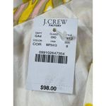 J.Crew Linen Cotton Boho Tunic Dress Size 8 Pink Yellow Paisley Print NWT Photo 6