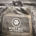 WHET BLU Luxury Outerwear NY Black Leather Blazer Jacket 3XL Style WBL3001 Size undefined Photo 2
