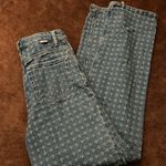 PacSun Light Blue Allover Ripped Boyfriend Jeans Size 26 Photo 4