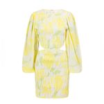 Sabo Skirt Banks Shirred Puff Sleeve Floral Dress - Solstice Floral NWT Photo 4