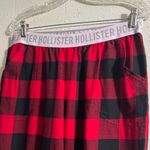 Hollister  Red and Black Checkered Pants Photo 5