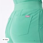 FIGS  Surgical Green High Waisted Zamora Joggers S/P Photo 3