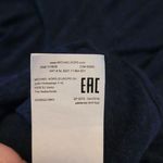 Michael Kors MICHAEL  Navy Linen Tie-Front T-Shirt Photo 15