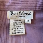 Fred David Vintage ‘90s  Stretch Lilac Collared Long Sleeve Button Down Shirt Photo 4