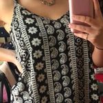 Hollister Black And White Patterned Tank Top Photo 0