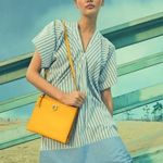 Salvatore Ferragamo 21L013 Trifolio Gancini Logo Leather Crossbody Shoulder Bag Photo 1