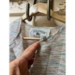 Jonathan Martin Vintage 80s metallic confetti pattern Belted 3/4Sleeve Dress Sz6 Photo 5