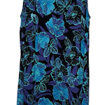 Coldwater Creek Floral Beaded‎ Fairy Boho Knee Length Sleeveless Dress Photo 0