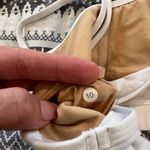 Lululemon flow Y white sports bra size 10 Photo 2
