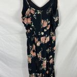 American Eagle Floral Print Jumpsuit Size Medium Photo 5