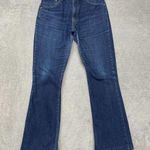 Levi’s Levis 525 Jeans Womens 31 Blue Medium Wash Bootcut Distressed 29 Inseam Western Photo 0