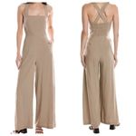 Theory  Linen Blend Brown Jumpsuit Romper Photo 1