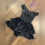 Urban Outfitters Nwt Rosie velvet ruched romper   small petite goth boho Y2K $98 Photo 7