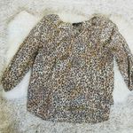 Fred David  animal print blouse XL Photo 4