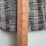 Trixi Schober Tweed Blazer Jacket Women's Size 12 Black White Multi Photo 9