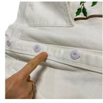 Jerzees VINTAGE  Embroidered Birds & Birdhouse Cardigan Photo 3