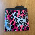 Sephora  Small Cheetah Pouch PVC Pink and Black Cat New With Tags Photo 3