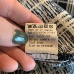 LF  Lightweight Plaid Black And White Woman’s Coat NWT Size 14 100% Polyester Photo 9