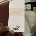 Puma Ski Nationals Vtg look Womens Jacket Size Small Wine/blue Full Zip Photo 6