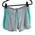Nike  Womens Dri-Fit Training Infiniknit Shorts Drawstring Gray Green Size M Photo 0
