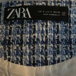 ZARA  Tweed Weave Textured Blazer Jacket Photo 11