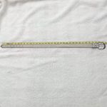 Belts by Simon Vintage Cream Leather Belt Sz S Photo 3