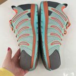 Nautilus N1790 Women's Composite Toe Athletic Safety Work Shoes Blue Orange‎ 11 Photo 2