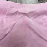 Leggiadro Bubblegum Pink Stretch Ankle Cropped Pants Classic Side Zip Size 12 Photo 9