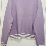 Bebe womens sweats size XL light purple and white Photo 1