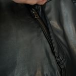 Abercrombie & Fitch Vegan Leather Pants Criss Cross Waist 90s Straight Size 28 6 Photo 5