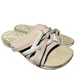 Merrell  Terran 3 Cush Slide Sandals Womens 7 Olive Outdoor Comfort Photo 2