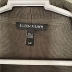 Eileen Fisher  Women's Interlock Knit Cardigan Sweater Jacket Size S Silk Cotton Photo 3