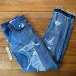 BLANK NYC  NWT distressed straight leg jeans women’s size 25 light wash ripped Photo 7