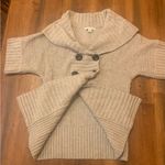 Banana Republic  sweater women’s small beige short sleeve button cardigan Photo 4