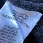 Knit Sleeveless Polo Cotton Blend Vest Size Medium Office Casual Fall Winter Blue Photo 6