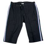 New York Laundry  Black Cropped Sweatpants 2X Photo 0