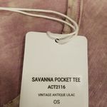 Avocado 💕💕 Crew Neck Short Sleeve Pocket T-shirt ~ Pink Acid Wash One Size Photo 7