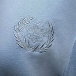 Blair VTG Blue Mock Neck Long Sleeve Shirt Cotton Blend Large Photo 8