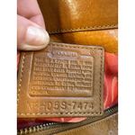 Coach Legacy Suede Satchel #7474 Tan Leather Trim Brass Hardware Vintage Photo 4