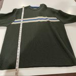 Aeropostale Vintage‎  Grandpa Gray Long Sleeve Crewneck Sweater Size L Photo 6