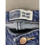 Levis Signature Jean Shorts Womens 26x5 Blue Cut Off Low Rise Frayed Tag 4 Size 26 Photo 7