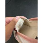 Coach  Women's Slip On Sneaker‎ Loafer White Pink Petal Trim Size 10 Leather Photo 7