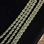 Money 5 Strand two tone silver and gold tone necklace Photo 2